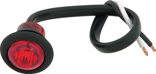 Mini Clearance / Marker Light with 3 Red LED's and Red Lens
