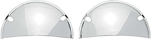 Stainless Steel "Half Moon" Headlamp Shields For 5-3/4" Headlamps