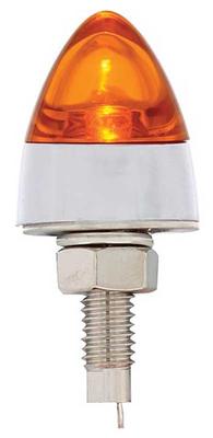 Bullet LED Fasteners - Amber