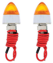 Bullet LED Fasteners - Amber