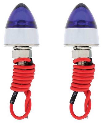 Bullet LED Fasteners - Blue
