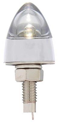 Bullet LED Fasteners - White