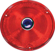 1955-59 GM Fleetside Pickup Tail Light Lens with Blue Dot; LH/RH
