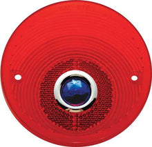 1960-66 Chevrolet Stepside Pickup Tail Light Lens with Blue Dot; LH/RH