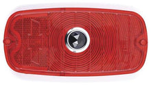 1960-66 Chevrolet Fleetside Pickup Red Tail Lamp Lens with Blue Dot