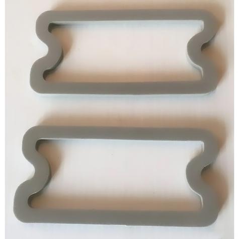 1967-68 Chevrolet; Truck Park Light Lens Gaskets; Closed Cell Foam; Pair