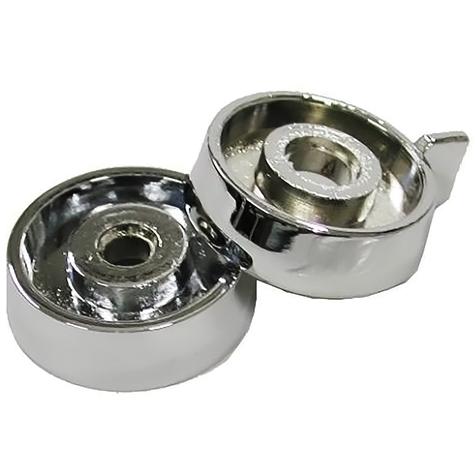 1966-67 Chevrolet Corvette; Volume & Tuning Control Spacers; 2 Pc. Set.