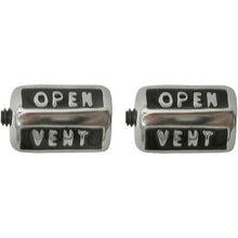 1968 Chevrolet Corvette; Non-Air Conditioning Vent Knob; Pair