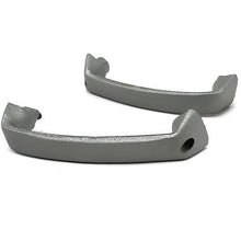 1965, 74-75 Chevrolet Corvette; Interior Door Handle Pull; Silver; Pair