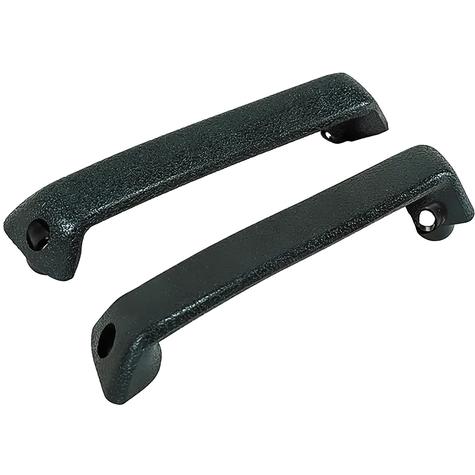 1976 Chevrolet Corvette; Interior Door Handle Pull; Blue Green; Pair