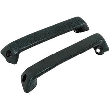 1976 Chevrolet Corvette; Interior Door Handle Pull; Blue Green; Pair