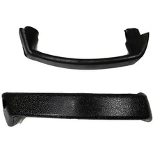1965, 69-77 Chevrolet Corvette; Interior Door Handle Pull; Black; Pair