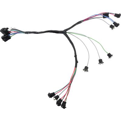 1962-63 Chevrolet Pickup, Panel, Suburban; Dash Instrument Cluster Harness; with Warning Lights