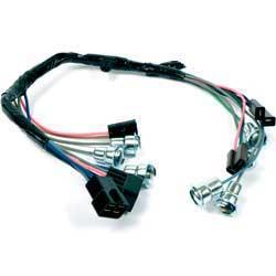 1964-66 Chevrolet Truck; Dash Instrument Cluster Harness; with Factory Gauges