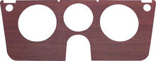 1969-72 Chevy, GMC Pickup, Suburban; Instrument Bezel Woodgrain; without Gauges, w/o Manual Choke