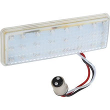 1947-53 Chevy Truck LED Park Lamp; Clear Lens; Amber LEDs