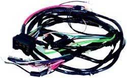 1969-72 Chevy Pickup Truck; Front Light Wiring Harness; with Factory Gauges & Side Marker Lights