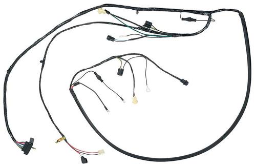 1969-72 Chevy Pickup, Blazer, Suburban; Front Light Wiring Harness; with Factory Gauges & Side Marker Lights; with LH Dr