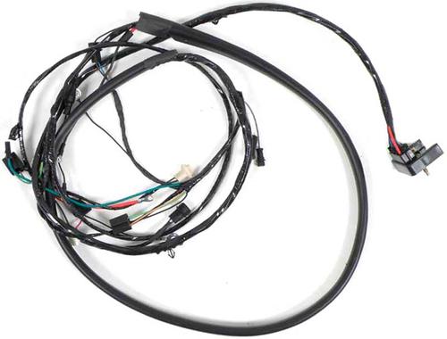 1969-72 Chevy Pickup, Blazer, Suburban; Front Light Wiring Harness; with Factory Gauges & Side Marker Lights; with RH Pa