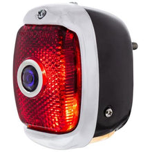 1940-53 Chevrolet, GMC Pickup;  Blue Dot Tail Lamp Assembly; Black Housing w/ License lens; 12 Volt; LH, Driver Side