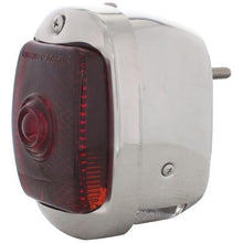 1940-53 Chevrolet, GMC Pickup;  Tail Lamp Assembly; Stainless Steel Housing w/ License lens; 12 Volt; LH, Driver Side
