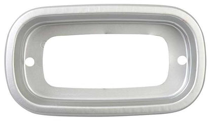 1960-66 Chevy, GMC Pickup; Fleetside; Tail Light Bezel; Clear Anodized Aluminum; LH or RH; Each