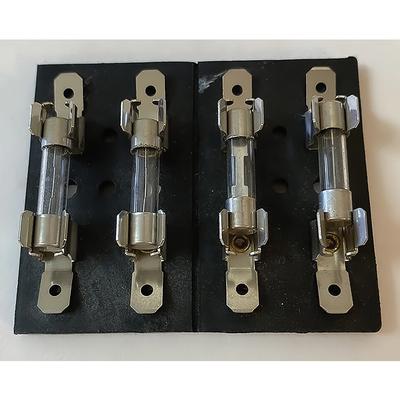 1937-53 Chevrolet, GMC Truck; 4 Fuse Block; For Glass Fuses; Fuses Not Included