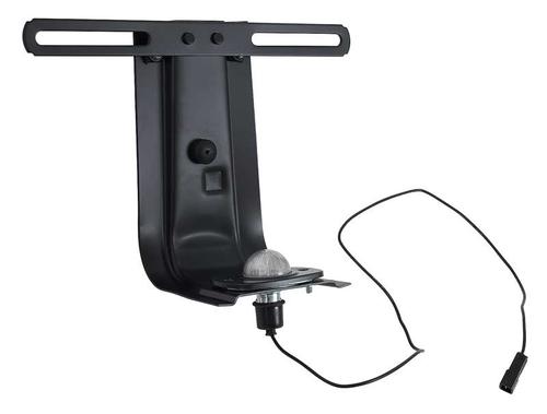 1954-59 Chevy, GMC Pickup Truck; Rear License Plate Bracket; with Lamp & Wiring