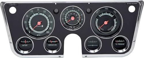 1969-72 Chevrolet, GMC Truck; Instrument Panel Gauge Cluster Set; with 8000 RPM Tachometer