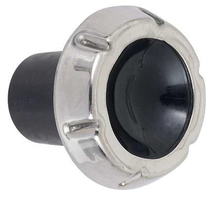 1964-66 Chevy, GMC Truck, Suburban; Radio Knob; Black & Stainless Steel