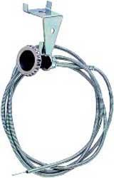 1960-63 Chevrolet/GMC Truck; Side Vent Cable Assembly; With Knob; LH