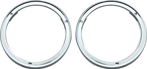1963 Chevy Pickup, Panel, Suburban; Chrome Headlight Bezels; RH & LH; Pair