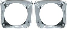 1967-68 Chevy Pickup, Panel, Suburban; Headlight Bezels; RH & LH; Pair