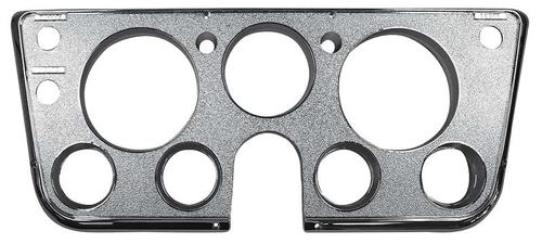 1967-68 Chevy, GMC Truck; Dash Gauge Bezel; 7 Gauge Design; Chrome Face