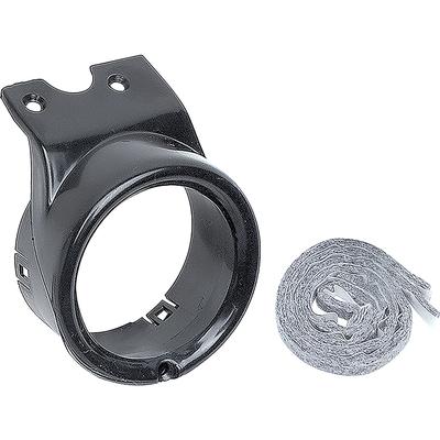 1967-72 Chevy, GMC Pickup, Blazer, Jimmy, Suburban; Dash Vent Bezel; with AC; Black; LH; Driver Side