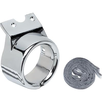1967-72 Chevy, GMC Pickup, Blazer, Jimmy, Suburban; Dash Vent Bezel; with AC; Chrome; LH; Driver Side