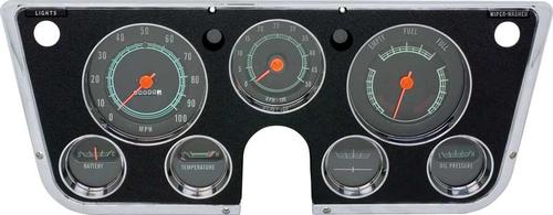 1969-72 Chevy, GMC Truck; Instrument Panel Gauge Cluster Set; w/5000 RPM Tachometer