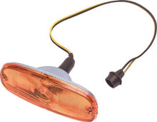 1958-59 Chevrolet Truck; Park Lamp Assembly; With Amber Lens, Wiring and Socket