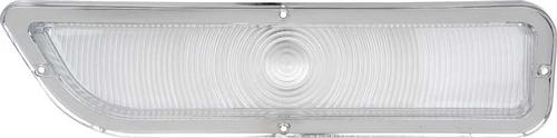 1962-66 GMC Pickup; Clear Park Light Lens; LH  Driver Side