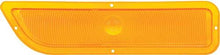 1962-66 GMC Pickup, Suburban Amber Park Light Lens; Drivers Side