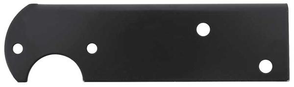 1967-76 Chevy, GMC Stepside Pickup; Tail Light Bracket; Black; EDP Coated; LH Driver Side