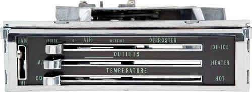 1965-66 Impala / Full Size, 1967-72 Truck Heater Control Assembly; with AC