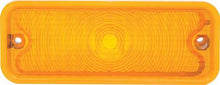 1973-74 Chevrolet, GMC Truck; Park Lamp Lens; Amber; Models with Body Side Moldings; LH