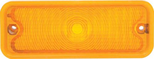 1973-74 Chevrolet, GMC Truck; Park Lamp Lens; Amber; Models with Body Side Moldings; RH