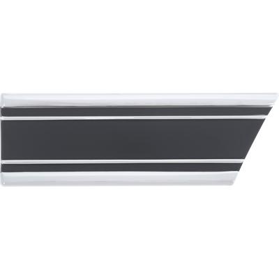 CX2105 - 1969-72 Chevrolet, GMC Truck; Lower Rear Fender Molding; Black Trim; Passenger Side