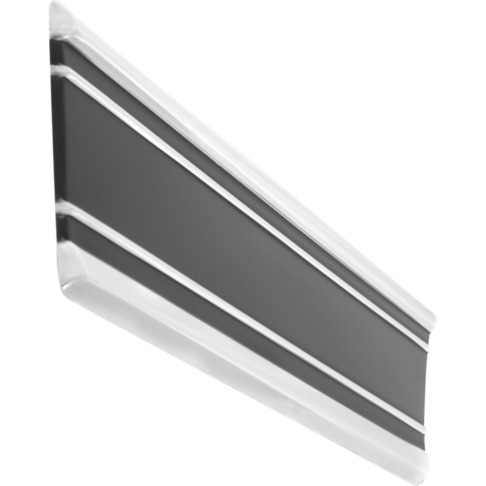 CX2105 - 1969-72 Chevrolet, GMC Truck; Lower Rear Fender Molding; Black Trim; Passenger Side