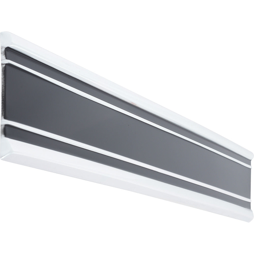 CX2125 - 1969-72 Blazer, Jimmy; Lower Front; Quarter Panel Molding; Black Trim; LH