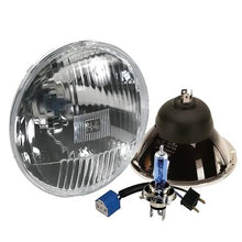 Delta Lights; Classic 5-3/4" Round High Beam Headlight Kit; Domed Lens; 60W Xenon Bulbs