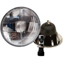 Delta Lights; Classic 5-3/4" Round High/Low Beam Headlight Kit; Domed Lens; 35W, 6,000k HID Bulbs