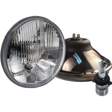 Delta Lights; DOT Modern 7" Round High/Low Beam Headlight Kit; Flat Lens; 25W, 6,000K LED Bulbs